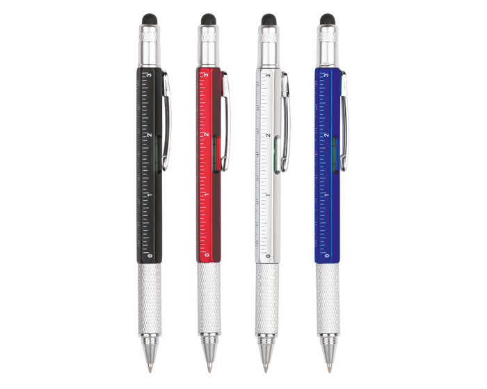 BOLIGRAFO DE PLASTICO 6 EN 1 C189